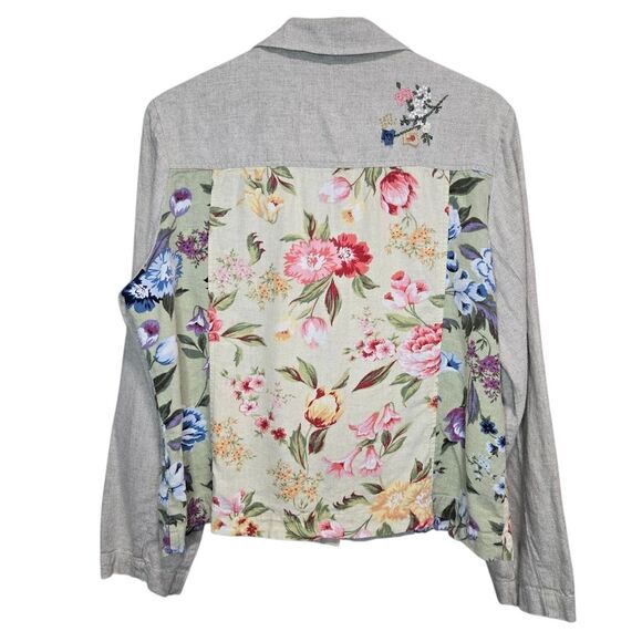 White Stag Floral Women's Jacket - Picture 2 of 7